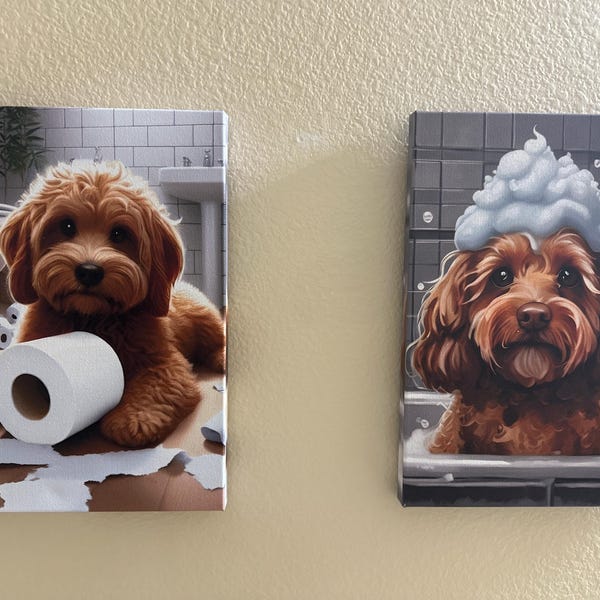 Cockapoo Fall Garden Flag, Autumn Cavapoo Halloween Witch Yard Flag ...