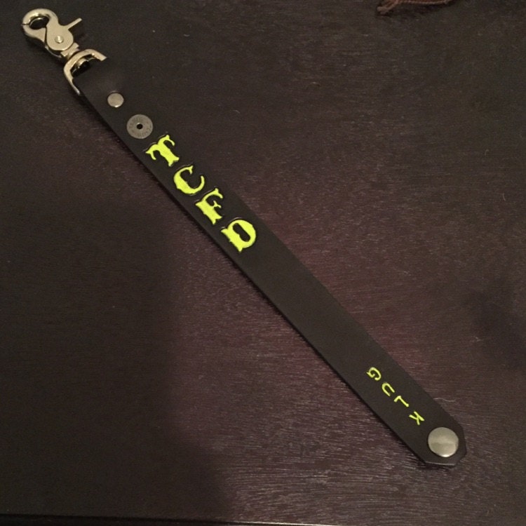 FireFighter Custom Leather Glove Strap (2015)