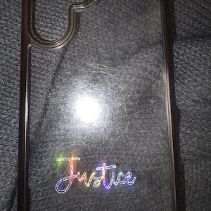 Justice added a photo of their purchase