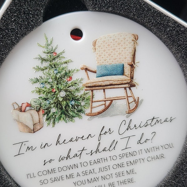 Empty chair christmas