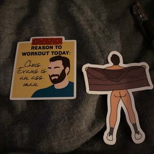 Sebastian Stan Naked Sticker Laptop Water Bottle Sticker | Etsy