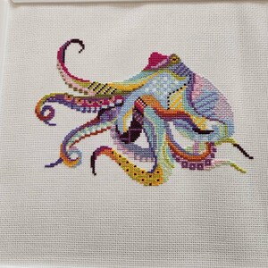 マンダラタコ #P295 刺繍クロスステッチパターン 即時ダウンロード