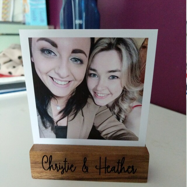 Personalised Photo Gift - Hidden Message Polaroid Photo