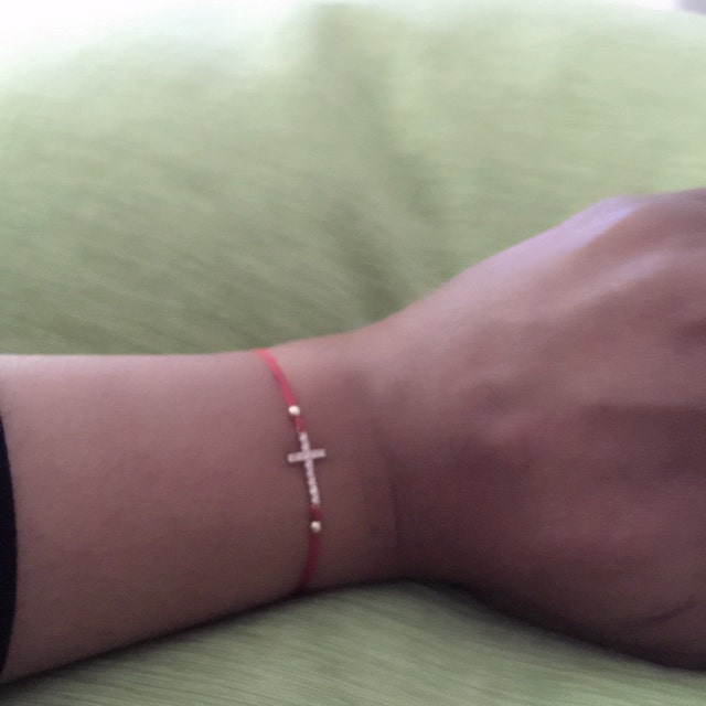 【LOWOOL】Red Cross Silver Bracelet〜ブレスレット★韓国発 IMPLY — LOWOOL - Red Cross Silver Bracelet