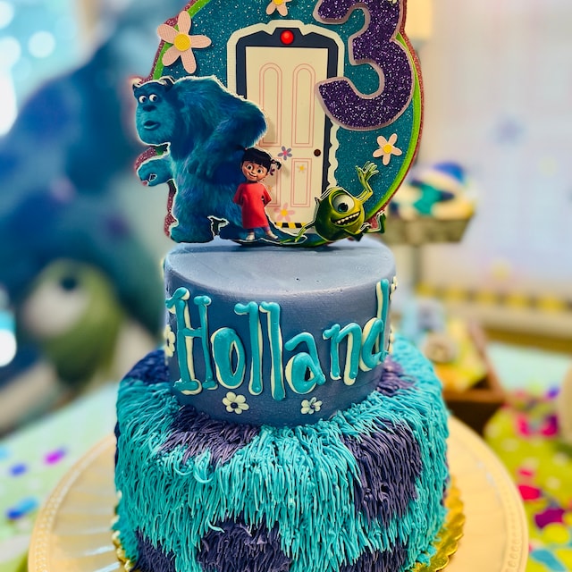 Monsters Inc Cake Topper/ Monsters Birthday/ Baby Smash Cake - Etsy