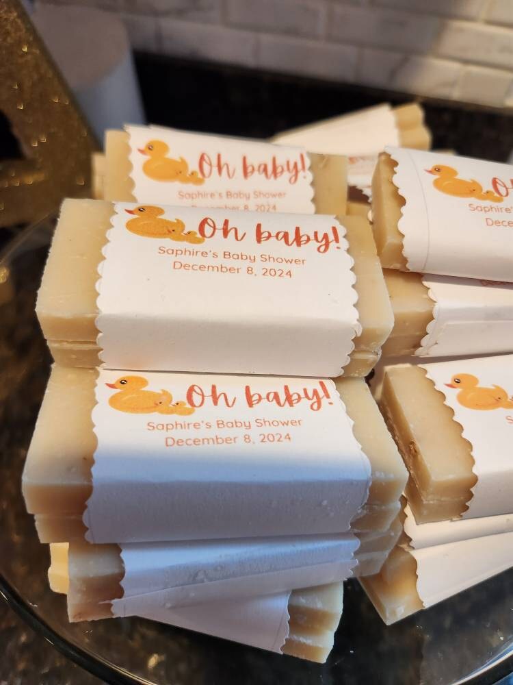 50 Stück, Baby Shower Seifengeschenk, Baby Mädchen Shower, Geschenke für Gäste, Mini Gästeseife, Brautparty-Gastgeschenke