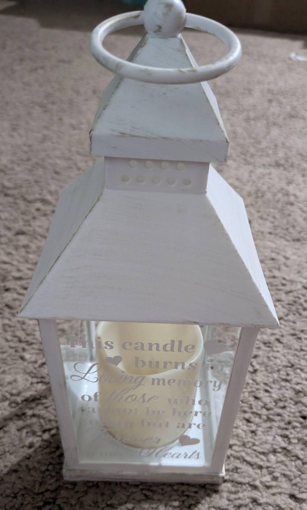 This candle burns in loving memory of those who cannot be here today but are forever in our hearts Memorial Lantern, LED Wedding Lantern