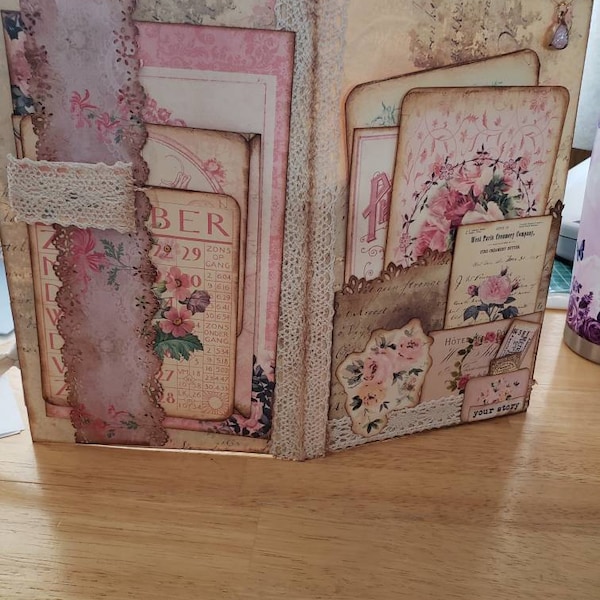 Page Pockets No. 4 Junk Journal Folio Kit, Folder, Shabby, Butterfly ...