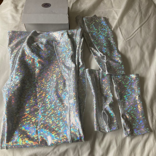 In The Night Holographic Jumpsuit