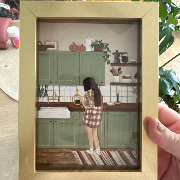 Witch Shelf - Art Print | Illustration Drawing Decor Home Fall Autumn ...