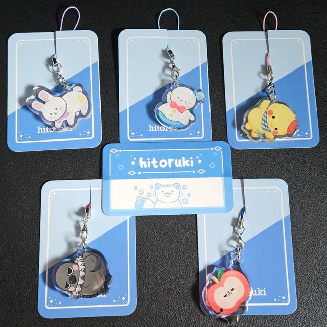 Love and Deepspace Mascot Acrylic Phone Charms || Xavier Zayne
