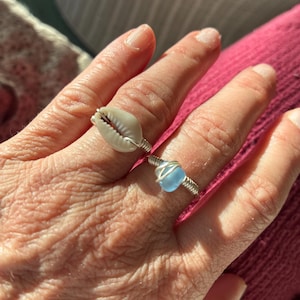 Review photo by Dawn for Handmade Sea Glass Ring