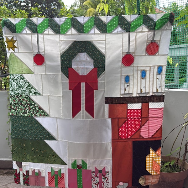 Twas the Night Before Christmas Quilt Pattern PDF by Jen Daly Quilts - Etsy