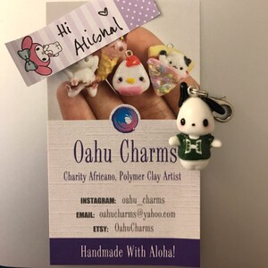 Sun & Moon Matching Friendship Polymer Clay Charms Handmade Phone and ...