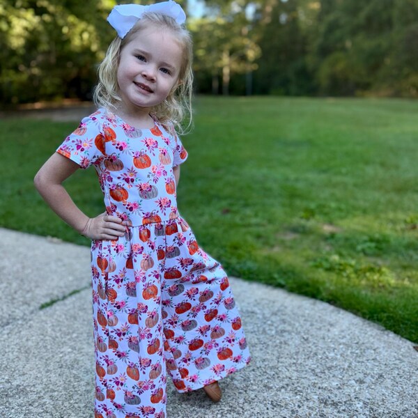 Girls Summer Holiday Dress Girls Back to School Dress