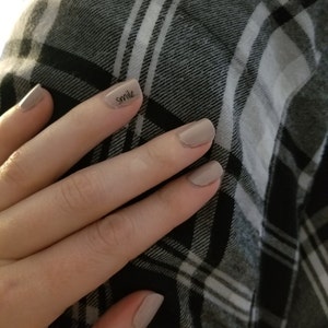 Smile Nail Decals - Etsy