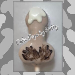 PENIS (Small) - Cake Pop Mold / Plunger (With Lollipop Stick, Paper St –  Winay's Crafts