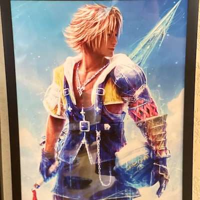 Tidus Final Fantasy X Limited Edition Fine Art Print FFX Poster - Etsy