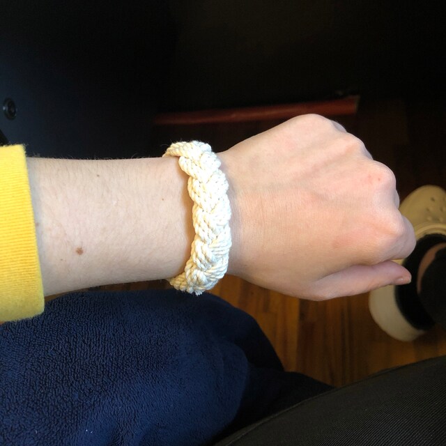 Rope Bracelet Cotton Turks Head Knot Bracelet Nautical Sailor Bracelet 100 Etsy UK