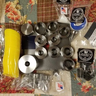 Swedish Wrap Die Set 3 Dies, 6 Double Sided Push Rods - Etsy