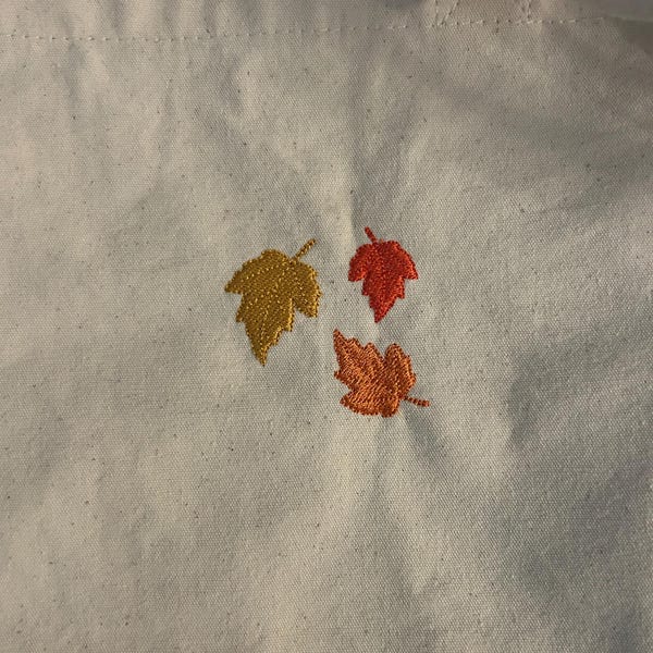 Mini Autumn Leaves Machine Embroidery Design – Small Thanksgiving Maple ...