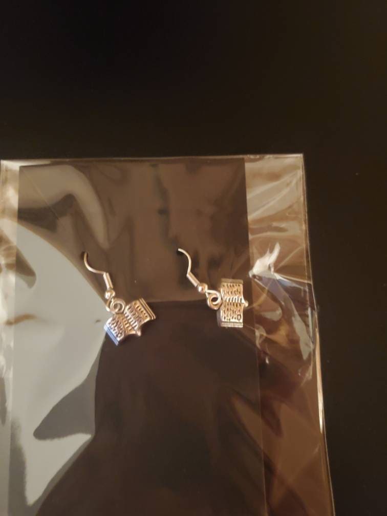 Silver Plated Book Earrings | Book gift, Book jewellery, bookish gift,gifts for her,valentines day,birthday gift,books, hypoallergenic