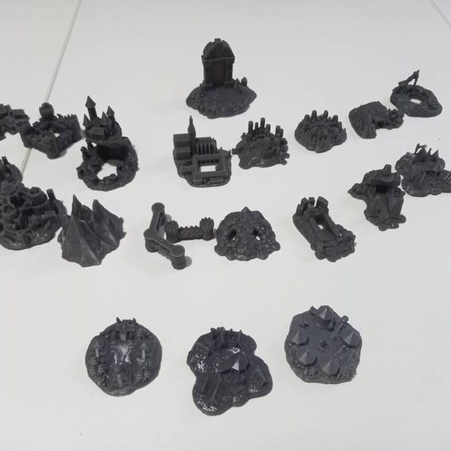 Mage Knight Crystal Set (68pcs) - Etsy