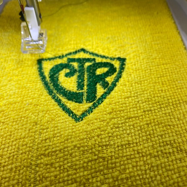 INSTANT DOWNLOAD CTR Fill Stitch With Rippled Rope Shield Embroidery ...