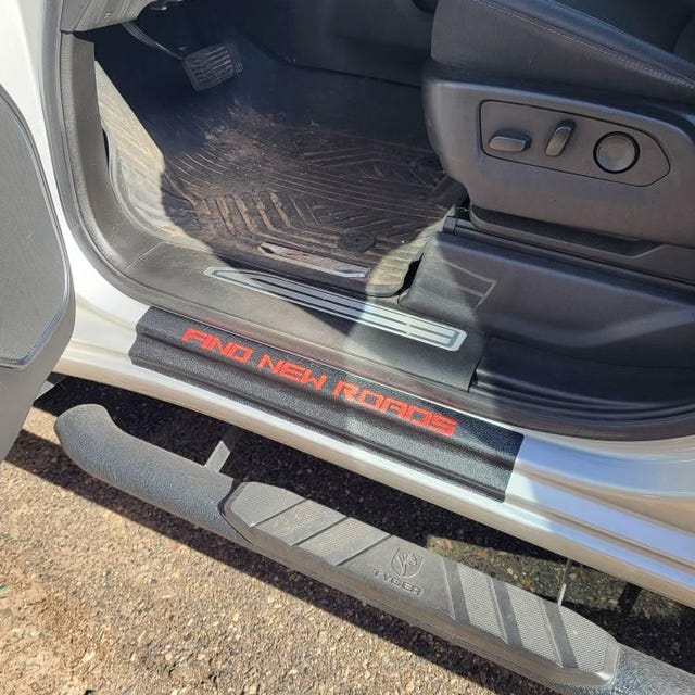 Tufskinz | Custom Text Door Sill Protection - Fits 2014-2027