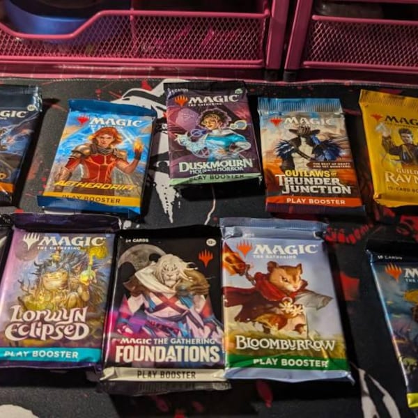 10 Random Booster Packs Magic the Gathering MTG - Etsy