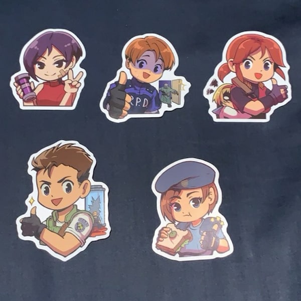 BIOHAZARD Classic OK! Sticker Pack! バイオハザード・了解!ステッカーパック - Etsy