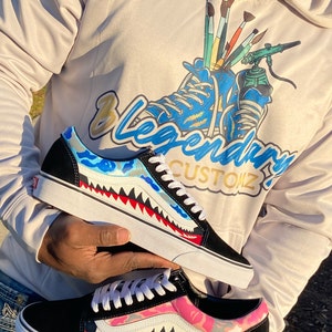 bape vans stencil