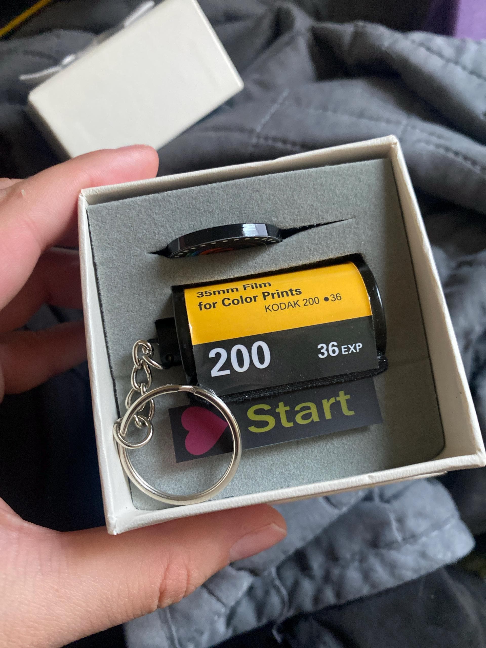 5-40 Personalized Photos Film Roll Keychain, Camera Film Roll Keyring For Lover Family Friends, Birthday Christmas Anniversary Memorial Gift