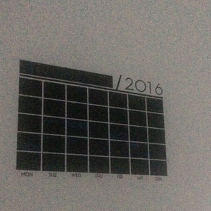 2024 Chalkboard Calendar - Wall Decals – Simple Shapes