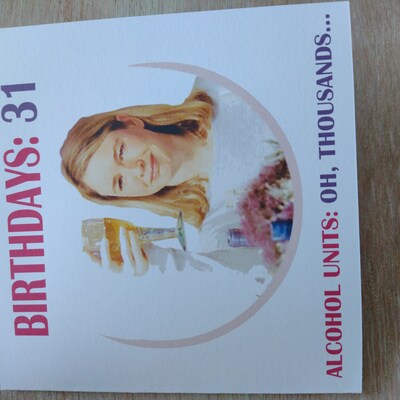 Jennifer Lopez J.lo Birthday Card One Year Older but Still Fabulous