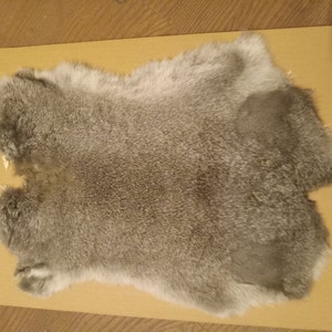 1 Pcs Natural Color Rabbit Fur Pelts Craft Grade Assorted - Etsy