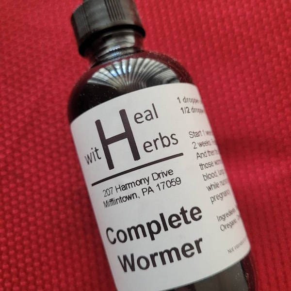 Complete Wormer Heal With Herbs - Etsy