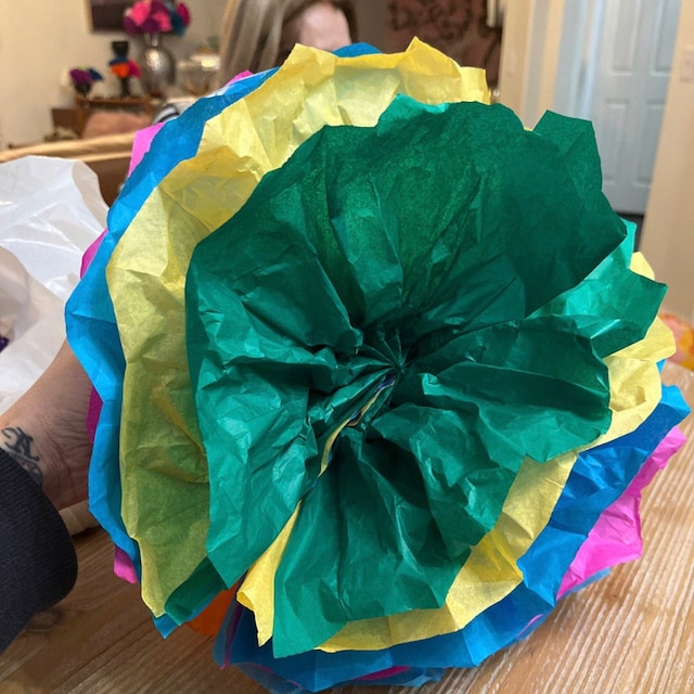 Yucatan Large Paper Flowers – Mexico In My Pocket