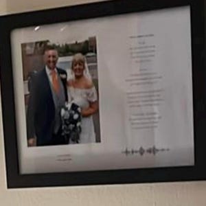 Sarah added a photo of their purchase