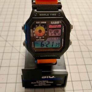 PLA製腕時計ストラップアダプター、複数色、AE1000、AE1200、W-800対応
