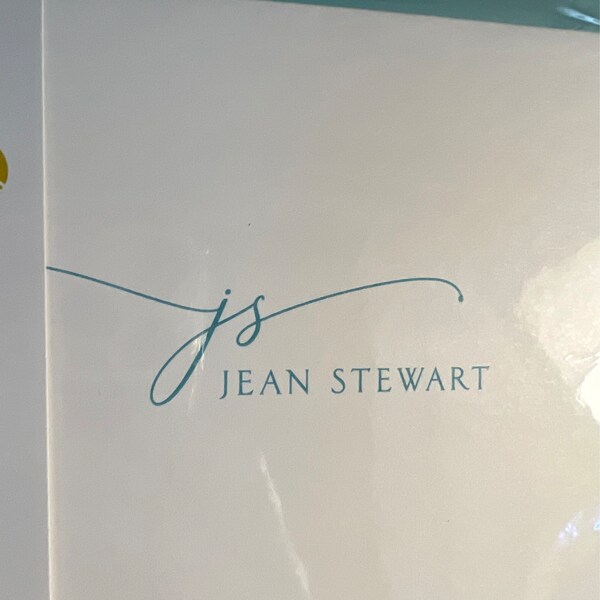 Personalized Stationery Set - EXQUISITE SCRIPT MONOGRAM - Monogrammed ...