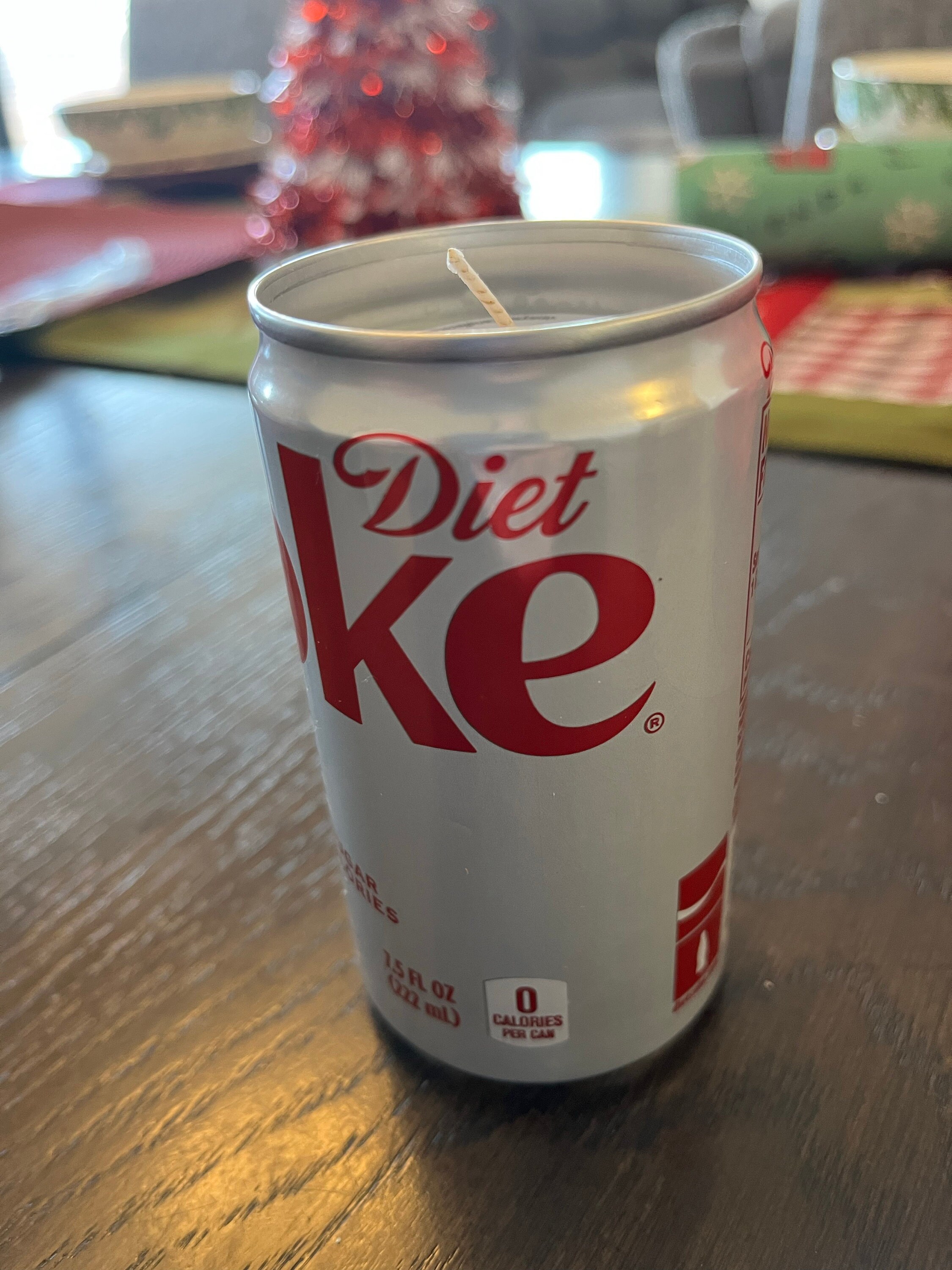 Diet Coke Soy Candle - Hand Poured Diet Coca Cola Soda Can Candle - Custom Scented Soda Pop Candle