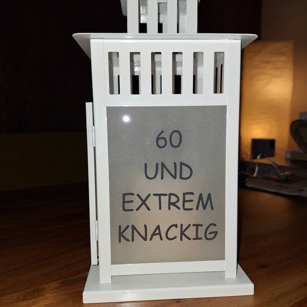 Laterne mit Spruch, Geschenk, Deko, Haustür, Wohnaccessoires