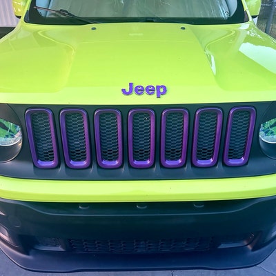 Jeep Custom Color Emblem Sticker Decal, Wrangler JK, TJ, JL, Yj ...