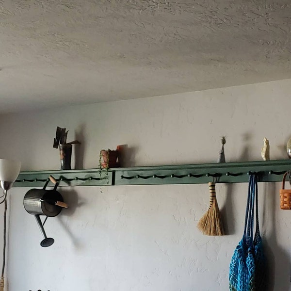 Shaker Wall Hat Rack Unfinished Shaker Peg Coat Hat Rack With Shelf 60