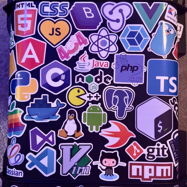 Java Sticker Logo Sticker Laptop, Tablet, Phone, Coder, Cloud, Vinyl ...