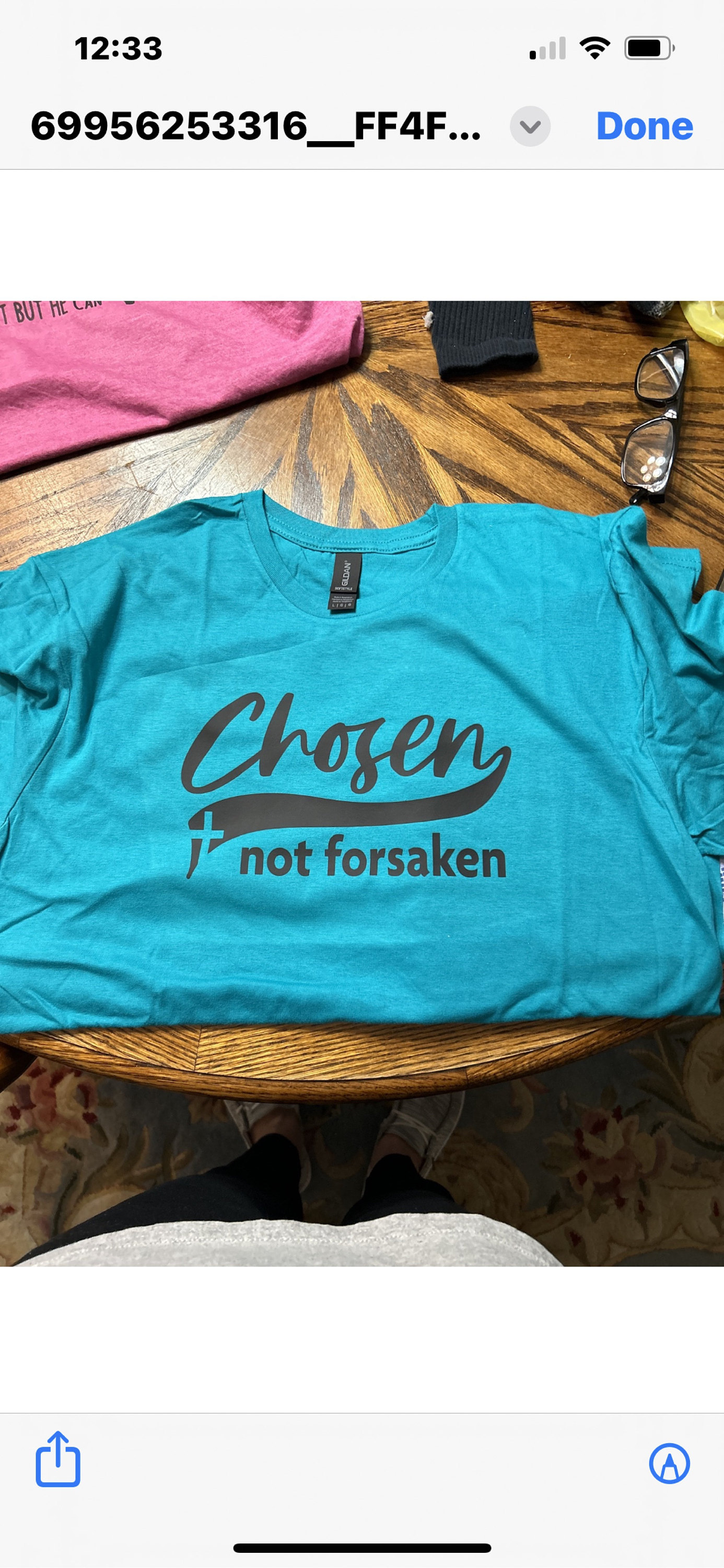 Robin added a photo of their purchase