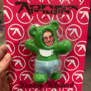 Aphex Twin Donkey Rhubarb Teddy Bear - Etsy UK