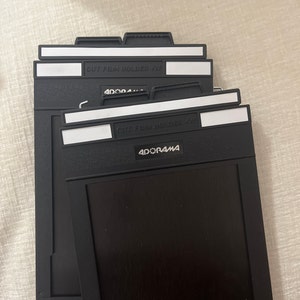 4 Pack - 4x5 Cut Film Holder, 8 Metal Dark Slides- Individually