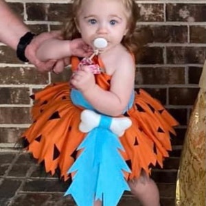Disfraz De Guijarros Para Bebe Vestido De Fiesta De Etsy Mexico